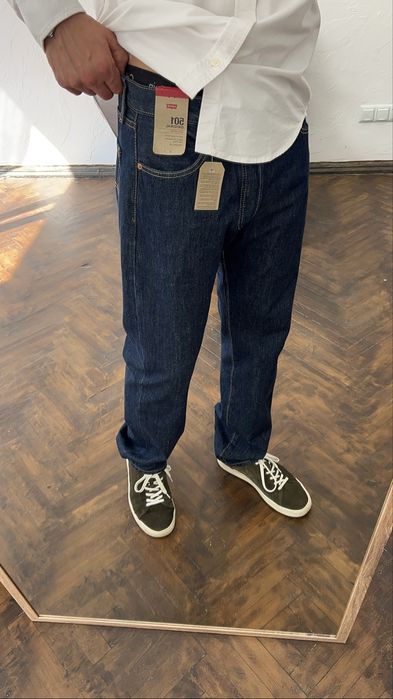 ORIGINAL !!Чоловічі  джинси Levi’s 501 Rinse