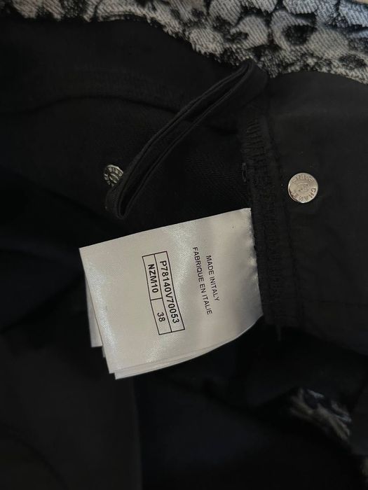 Chanel 24B Floral Jacquard Jeans – розмір 38 (FR)