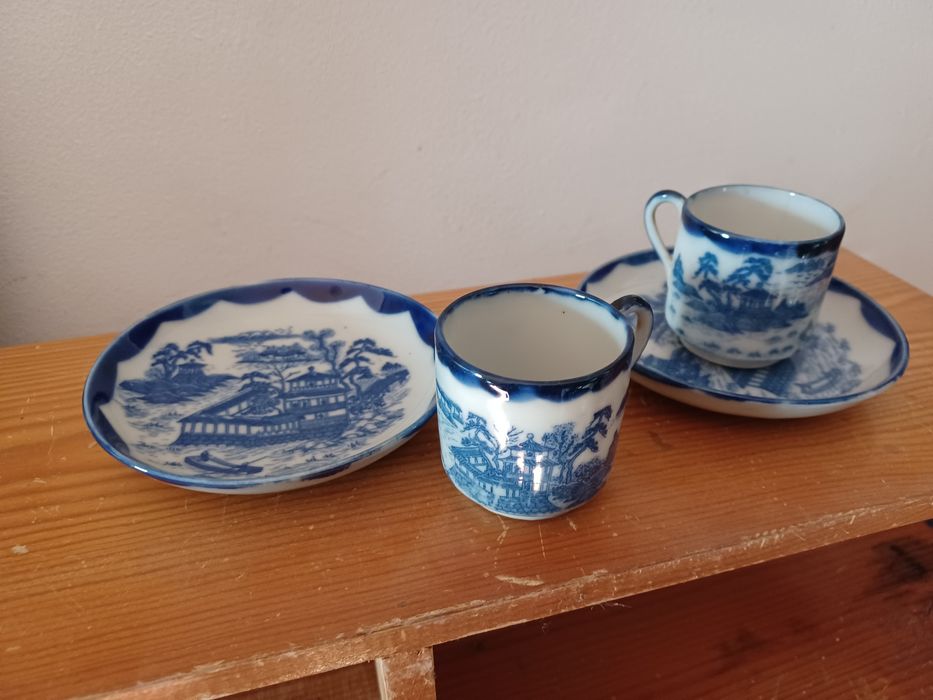 Par chávena café oriental