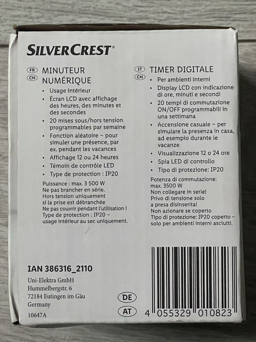 Programator czasowy SILVERCREST