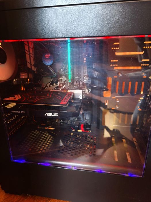 PC desktop 1050ti i5 8400 + monitor ASUS  1440p