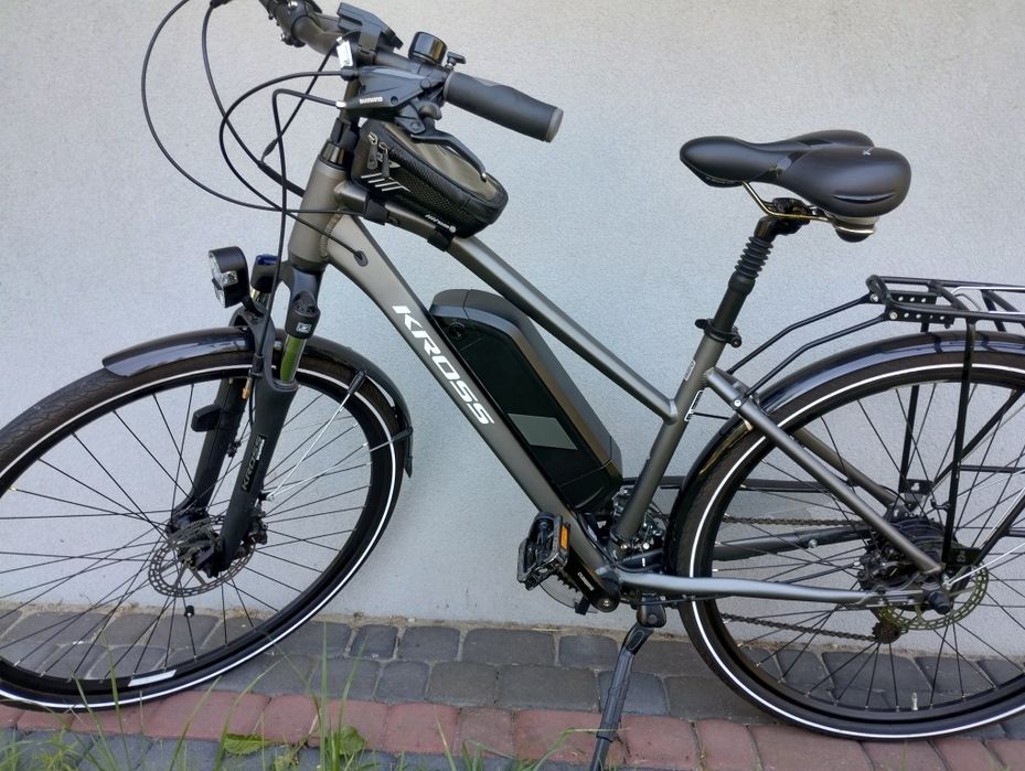 Rower damski elektryczny Kross trans hybrid