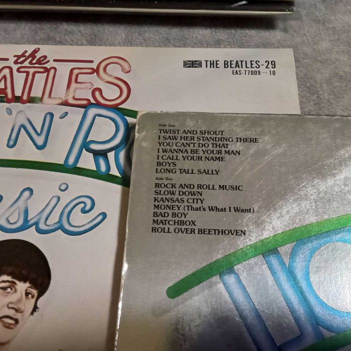 beatles - rock-n-roll music. японский 2 lp