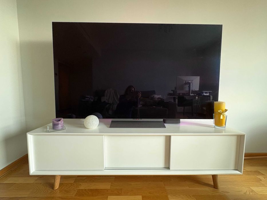 Móvel TV/ Aparelhagem Branco