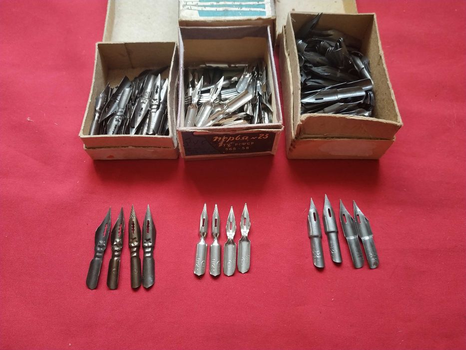 Новые. Перья для ручек чернильных. разные номера