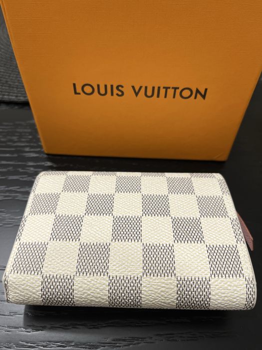 Portfel damski z logo LV Louis Vuitton victorine damier azur