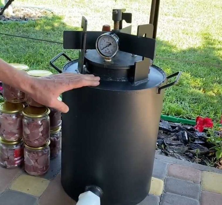 автоклав електричний / электрический -  24 банки + подарунок резинка