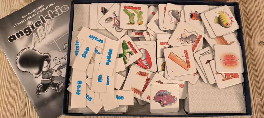 Gra edukacyjna Angielskie ABC Memory