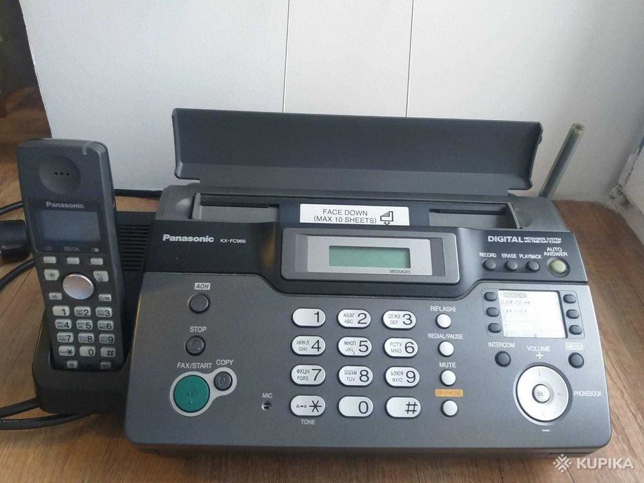 Продам Факс Panasonic KX-FC966UA с радиотрубкой