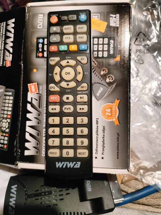 Pilot Manta do dekodera TV naziemnej.