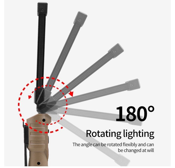 Аккумуляторный Фонарь LIGHT L08-1 кемпинговый, складной фонарик
