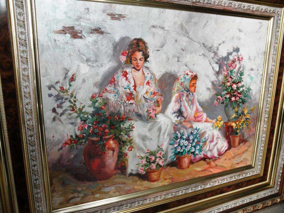 Quadro Cremades Vendedoras de Flores