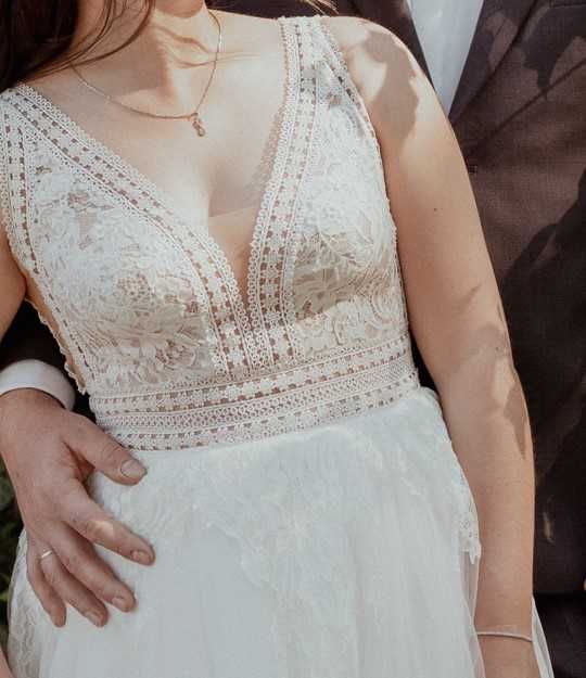 suknia  ślubna rozmiar 38