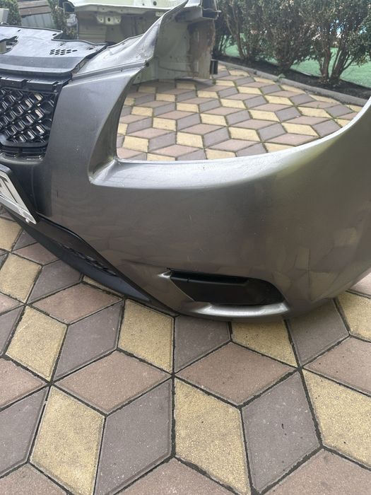Бампер передній kia rio 2 ресталінг