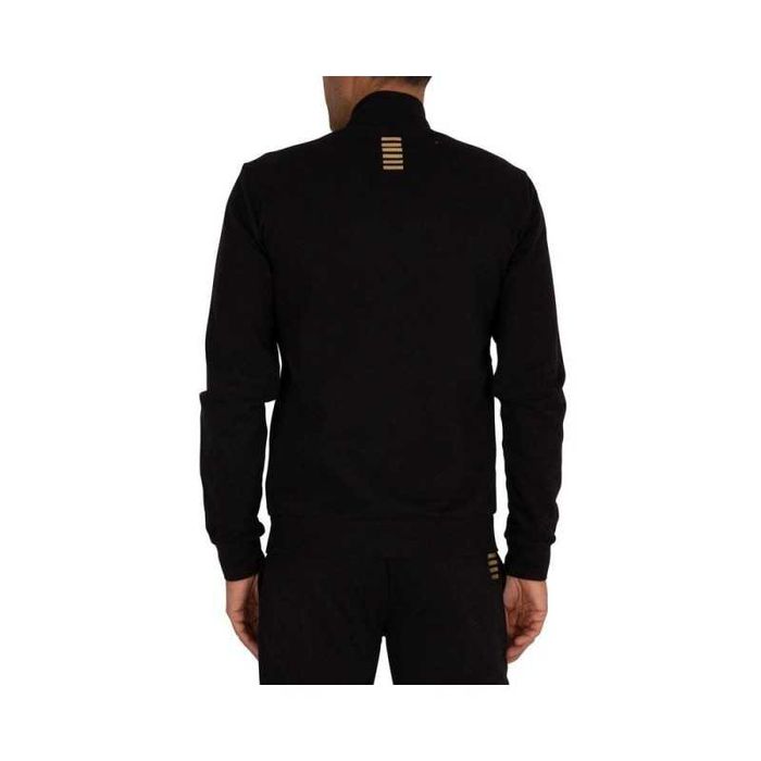 EMPORIO ARMANI EA7 stylowy męski dres oryginalny black/gold