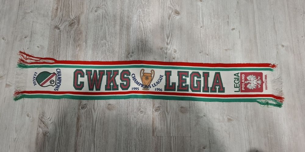 Szalik Legia Warszawa/ Chapmions League/95r-96r