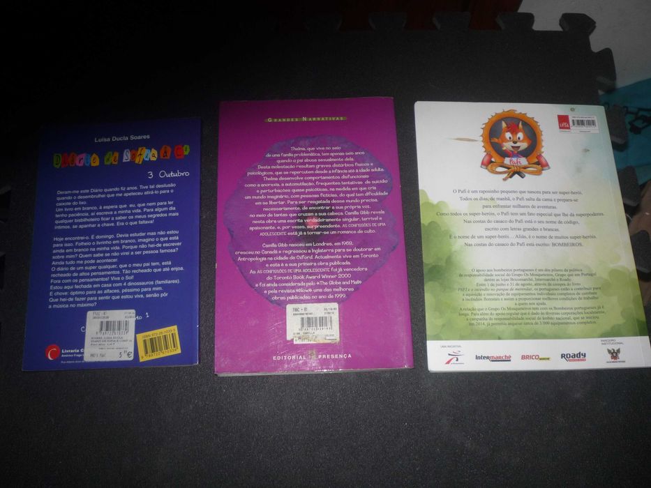 Ofereço livros Vários