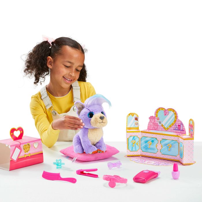 М'яка іграшка Scruff a Luvs Няшка-потеряшка Грумінг салон лілова 30147