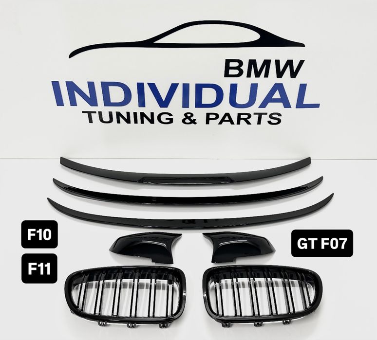 Ноздрі bmw f10 f11 gt f07 накладки на зеркала спойлер решітки M4 MP M5
