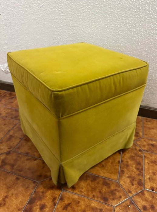 Banco repousa pés - Vintage