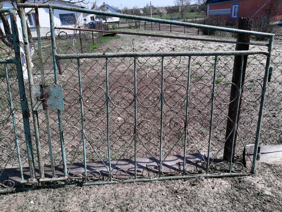 Ворота металеві 340 ширина
