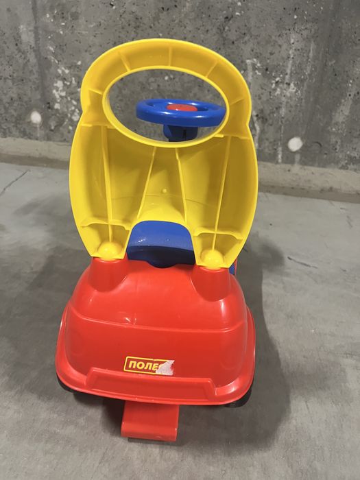 Jeździk Chodzik Pchacz Auto Miś