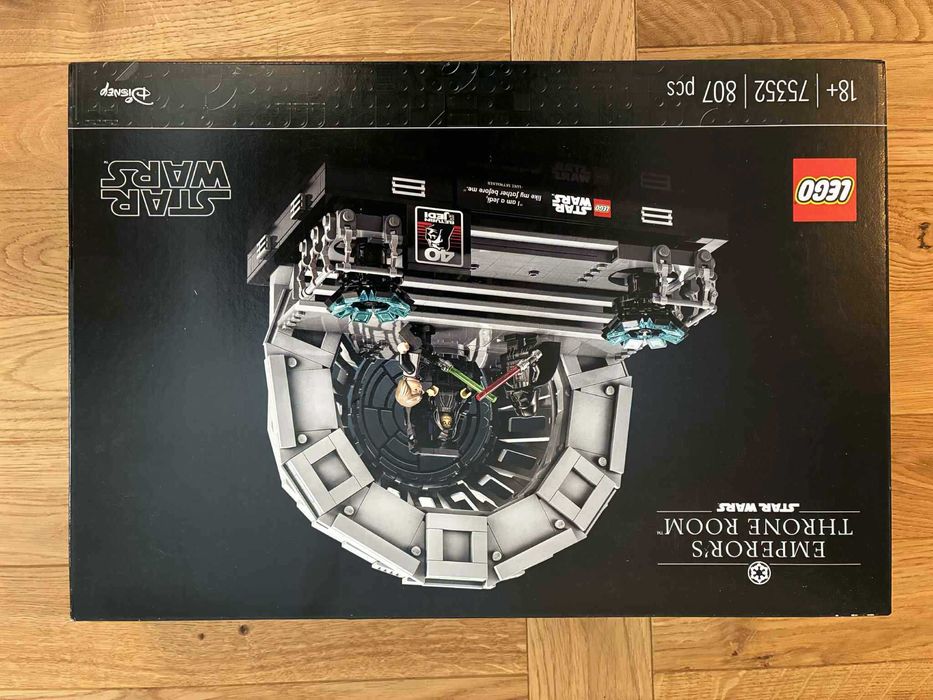 LEGO 75352 STAR WARS Diorama Sala tronowa Imperatora