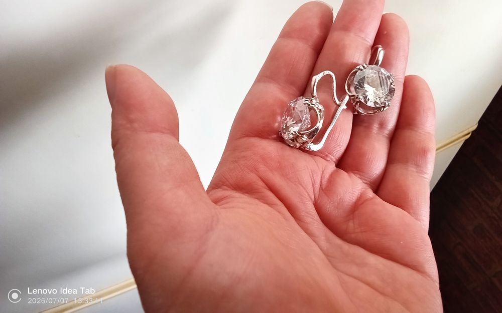 Серьги серебро серебряные