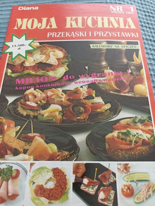 Sprzedam 6 gazet z przepisami.