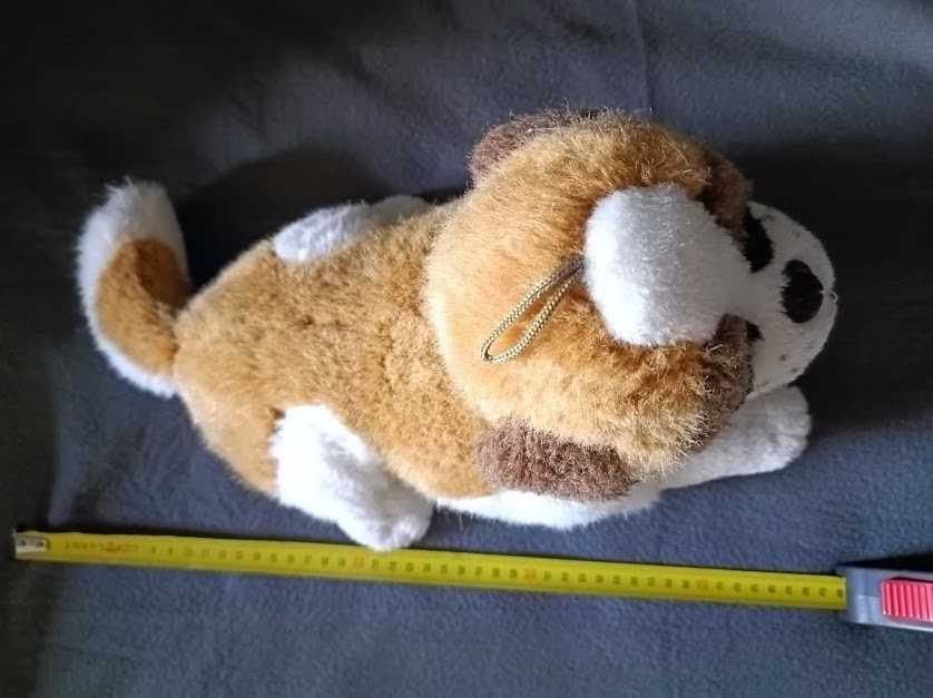 Maskotka przytulanka szczekający pies Bernardyn