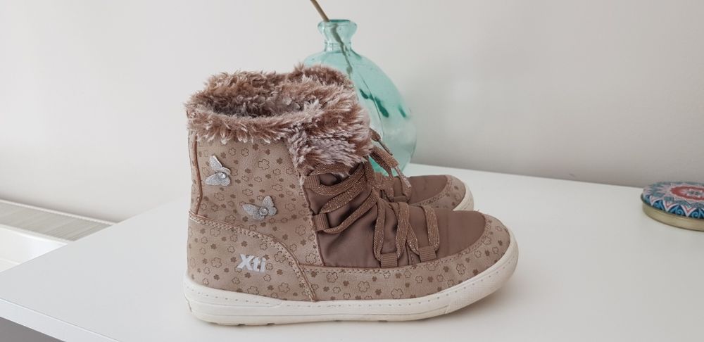 Buty przejściowe jesienne kozaki zimowe Xti 34
