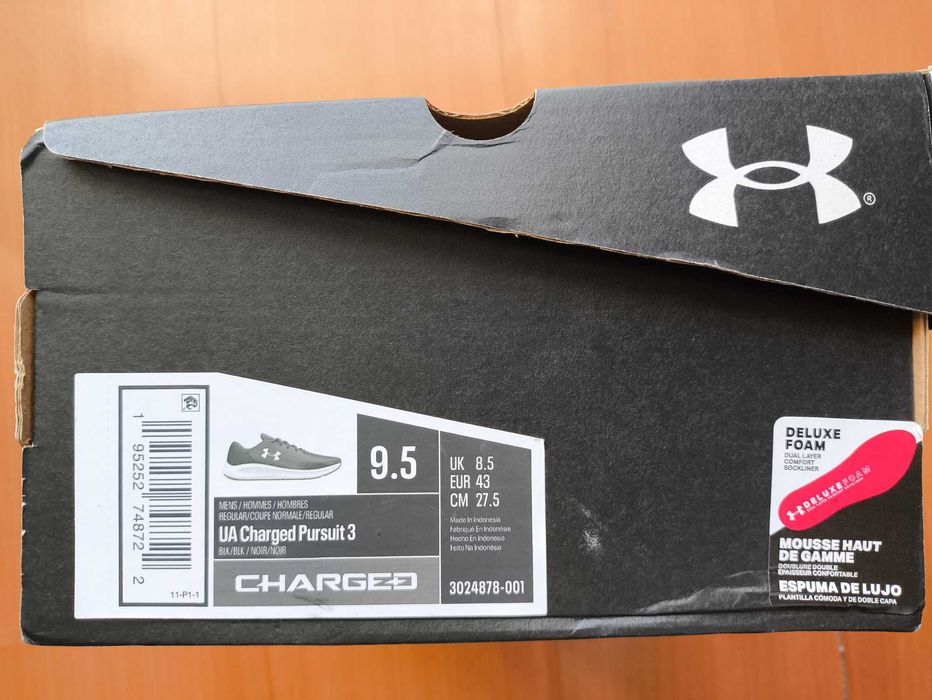 Sapatilhas Under Armour Charged Pursuit 3