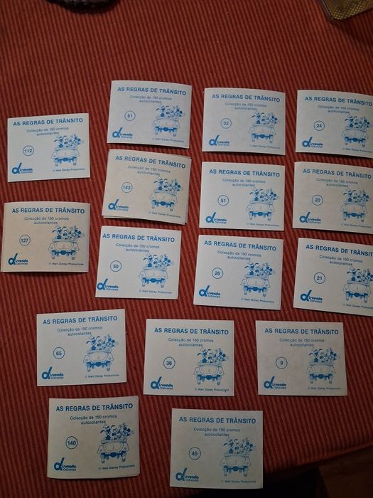 Cromos Regras de trânsito