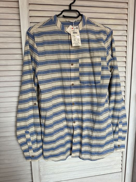 Reserved koszula chłopięca z lnem 170 nowa