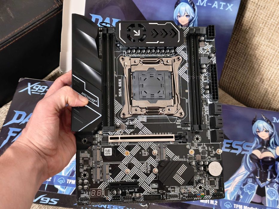 Machinist X99 V9S ( pro Max ) m-atx / 2680v4 / 2690v4 / 1650v4