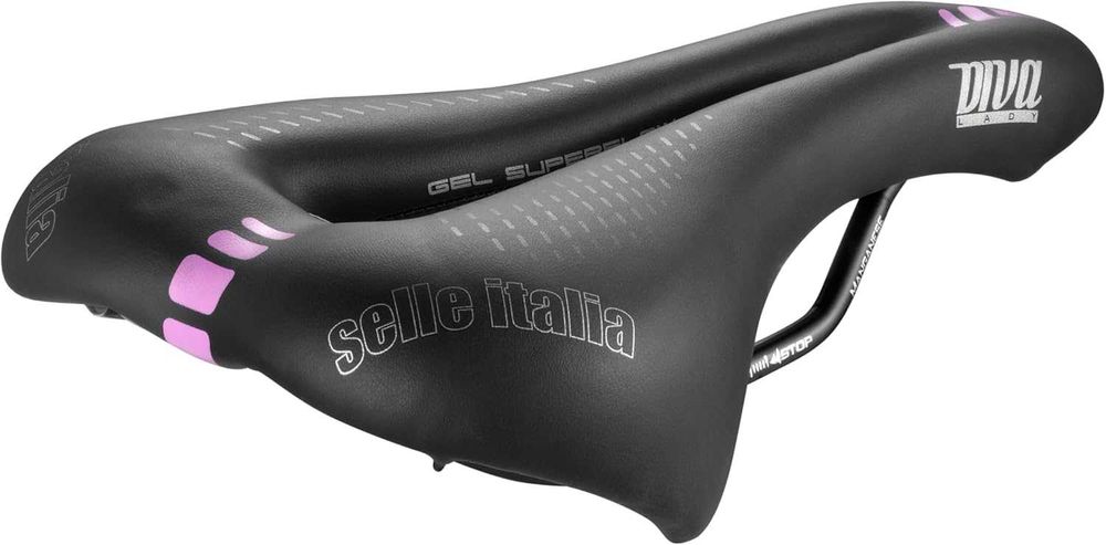 Selle Italia Diva Gel Flow  damskie siodełko rowerowe żelowa wyściółka