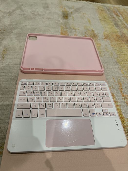 Smart Keyboard Case для iPad 11" з тачпадом, чохол, лавіатура, рожевий