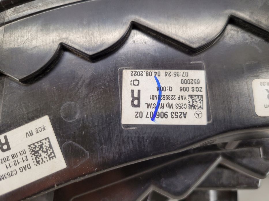 mercedes glc coupe lift 253 c253 led lampa prawa tylna tył