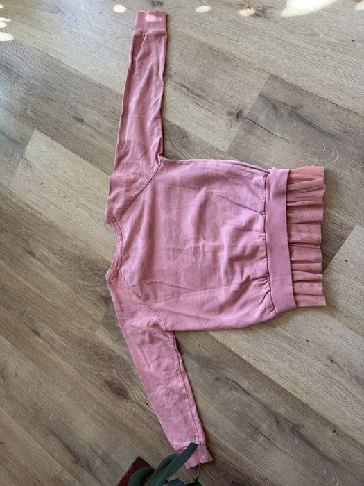 Bluza dziewczęca 128 różowa
