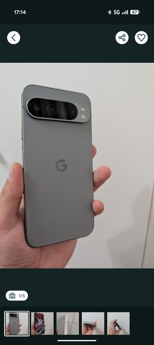 Pixel 9 pro xl 16/128 idealny stan, dowód zakupu