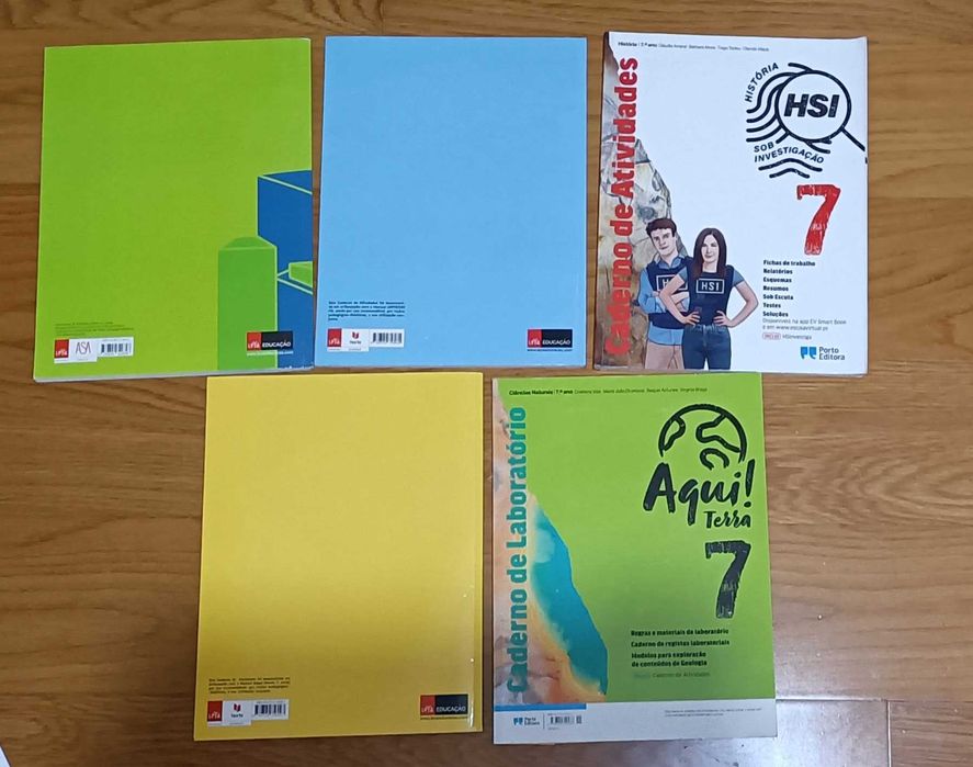 Cadernos de atividades 7° ano