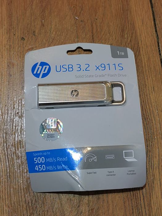 Pendrive HP USB 3.2 1TB Pojemność