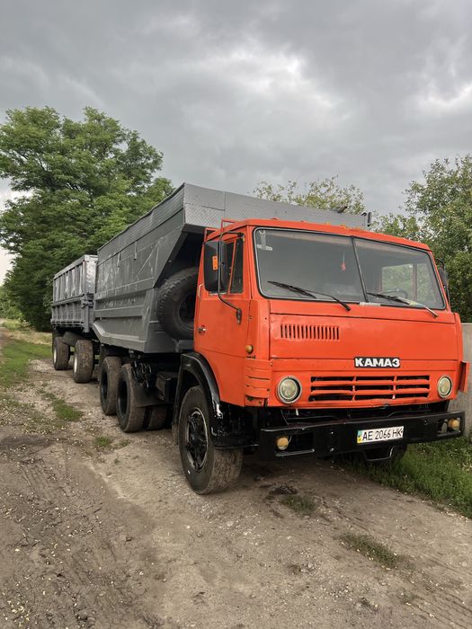 Продам КамАЗ  5511 совок самосвал + причіп
