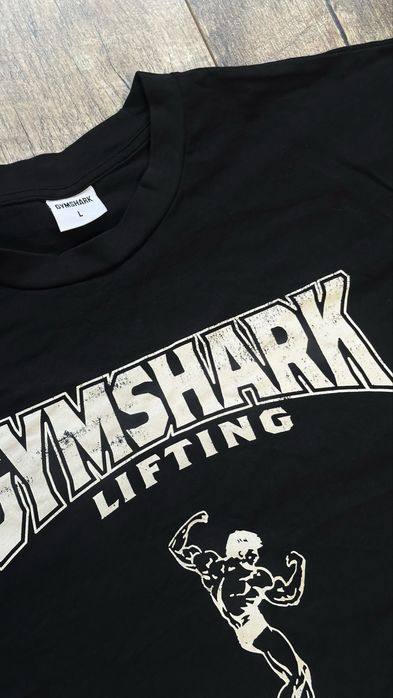Gymshark Lifting Gym Cotton T shirt чоловіча футболка для залу
