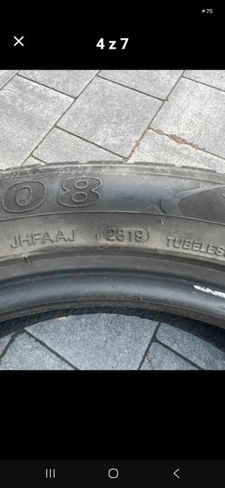 Opony zimowe 17r w dobry stanie
