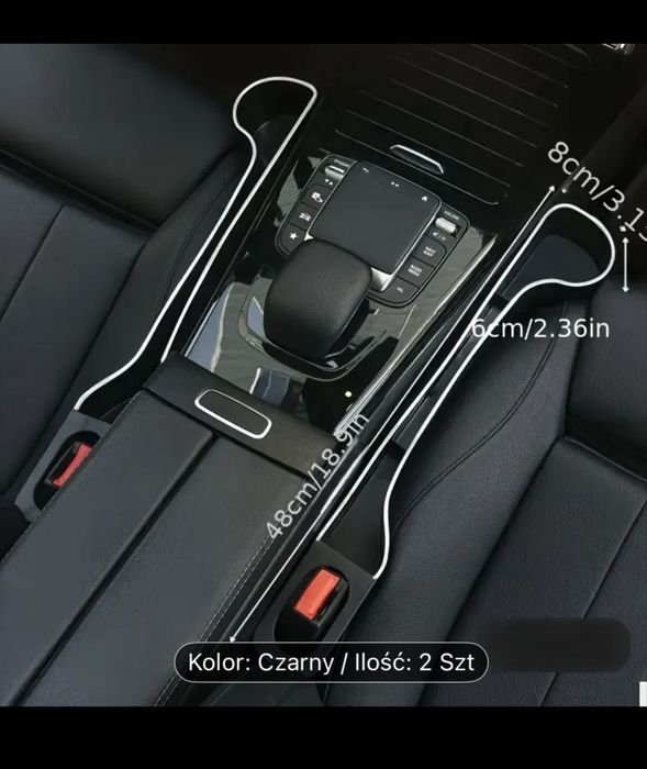 Uchwyty do samochodu /organizer między fotelem a konsolą / 2 sztuki