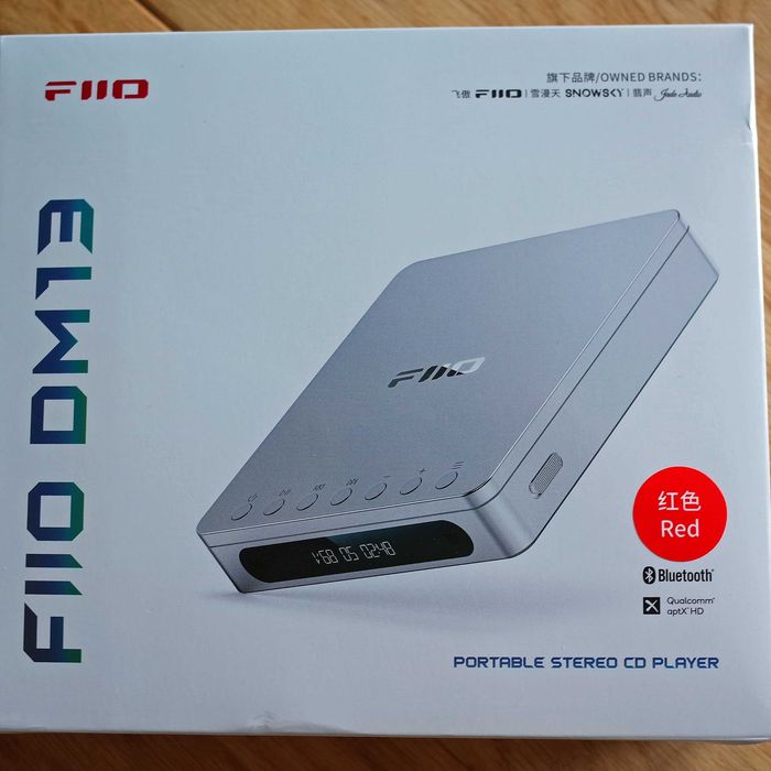 Przenośny odtwarzacz cd Fiio dm13 BT czerwony