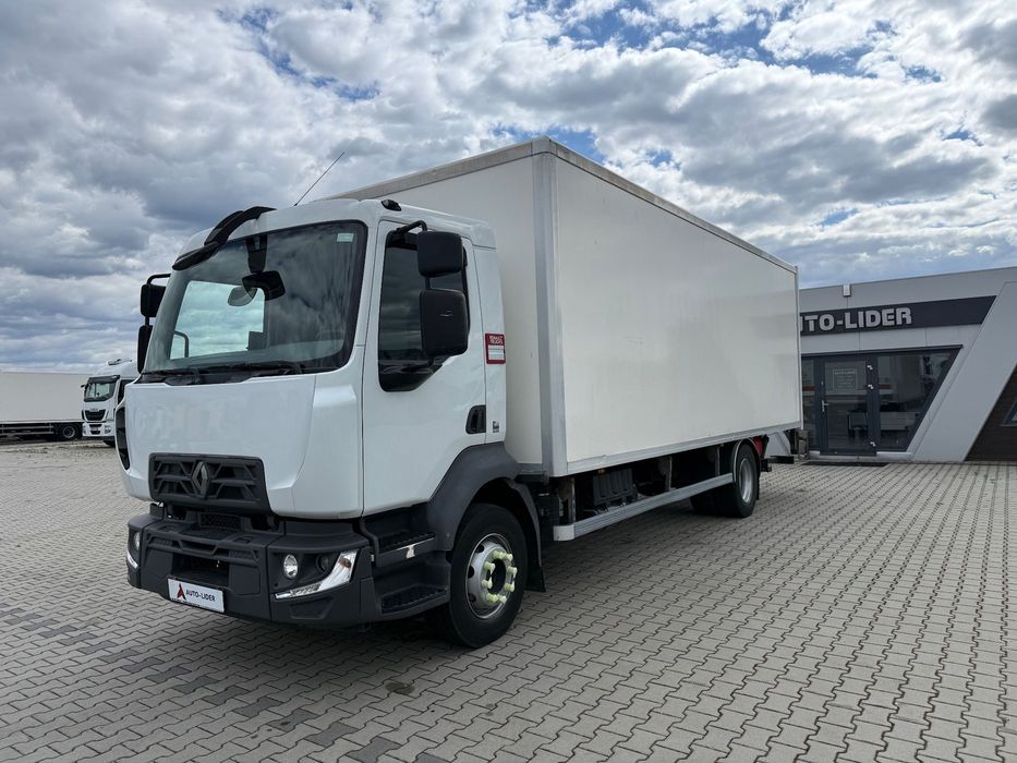 Renault D16 / 240 KM / DMC 16 TON / KONTENER + DUŻA WINDA 2000 KG / TYŁ PODUSZKA / TYLKO 176.000KM / DO ZABUDOWY / SPROWADZONY / STAN BDB / / /