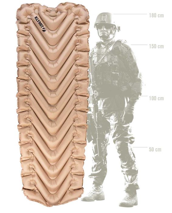 Klymit Insulated Static V Luxe SL Recon USA-775 килимок великй Зимовий