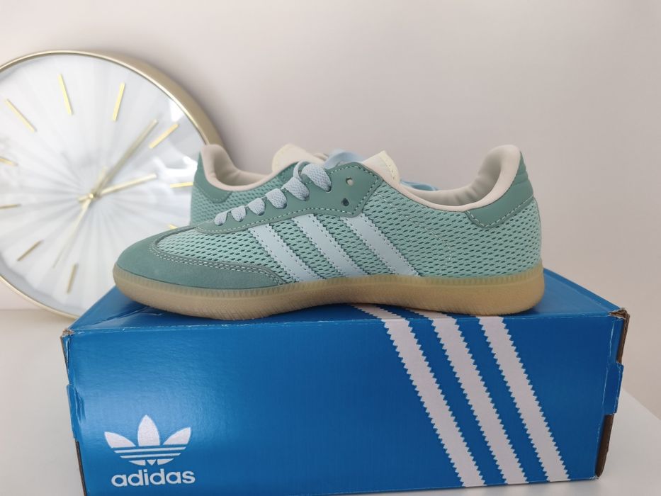 Adidas Samba OG miętowe - nowe